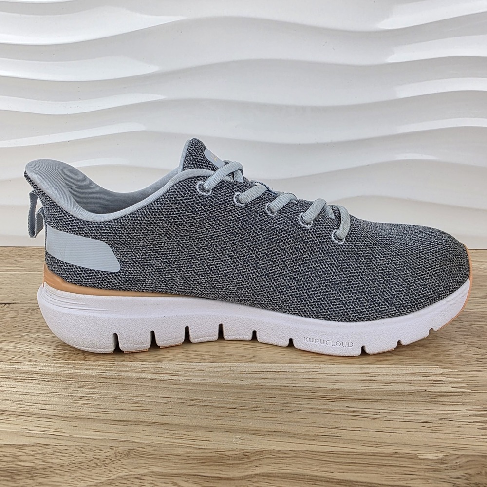Kuru Flex Via Sneakers Womens 8 Mist Blue Apricot Athletic Running Shoe 20990280 - Picture 3 of 14